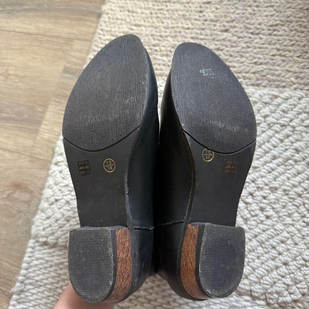 dirty laundry black zip up black booties women shoe size 7.5 - Picture 6 of 6